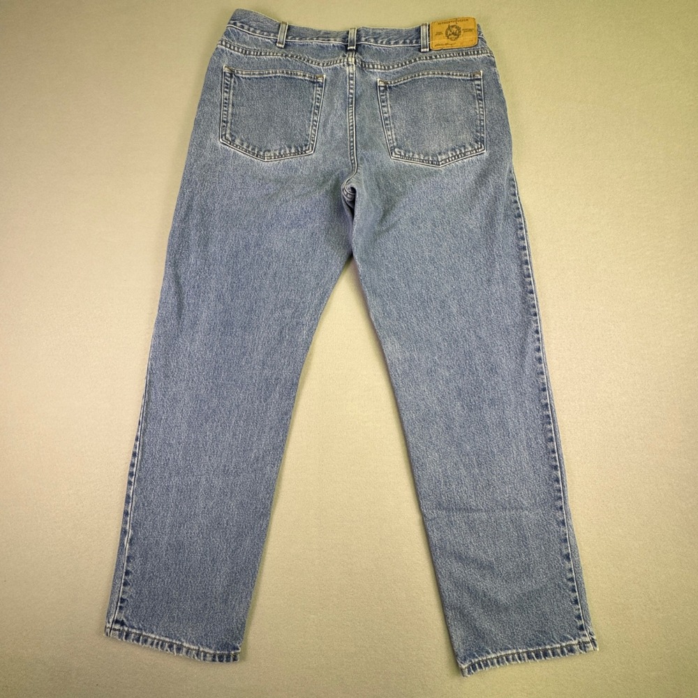 Eddie Bauer Men's Classic Fit Light Wash Jeans Size 38x32 Blue Denim 100% Cotton - Picture 9 of 9